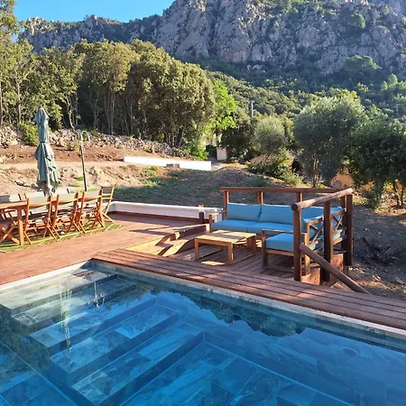 Jardin Et Piscine Les Anges Du Maquis Location Corse-du-sud