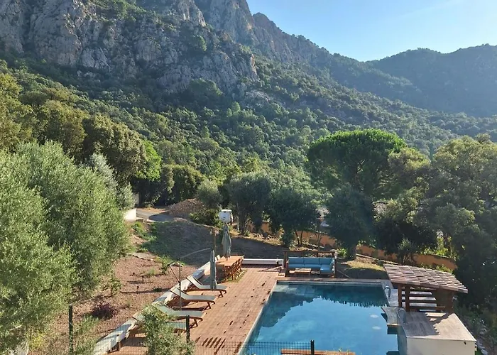 Apartmán Jardin Et Piscine Les Anges Du Maquis Location Corse-du-sud *