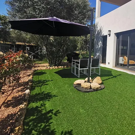 Jardin Et Piscine Les Anges Du Maquis Location Corse-du-sud * Conca