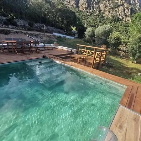 Jardin Et Piscine Les Anges Du Maquis Location Corse-du-sud Apartment Conca